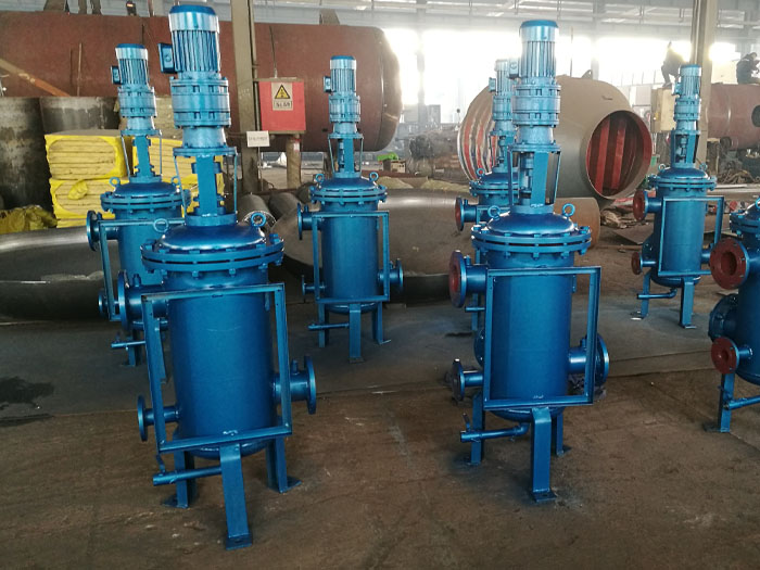 工業濾水器正確安裝管道上的方法